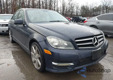 2014 Mercedes-Benz C-Class C 250 Sport from USA, damaged, VIN WDDGF4HB9EG248018